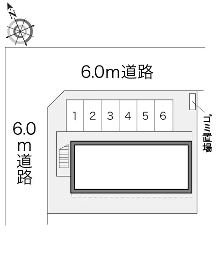 須賀川市下宿町 月極駐車場